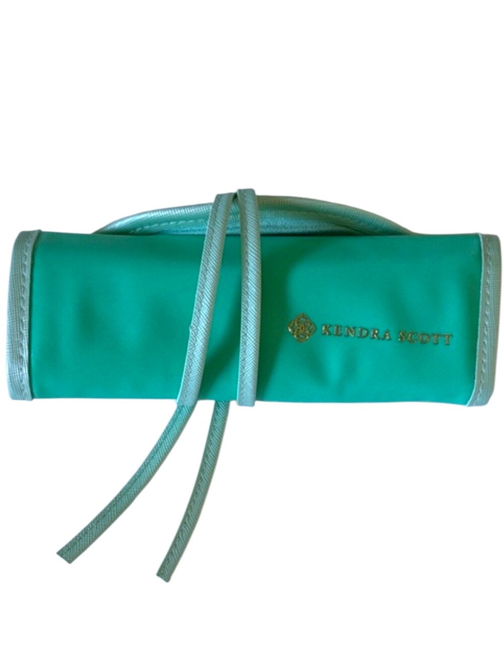 NEW Kendra Scott Travel Jewelry Organizer Roll Mint Green NWT